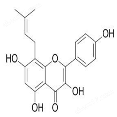 8-异戊烯基山柰酚28610-31-3植物提取HPLC